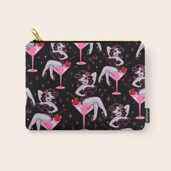 Cherry Martini Girl Carry All Pouch Gallery Image 1