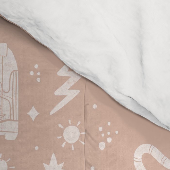 Cowboy Western Boho Earthy Pattern Comforter Gallery Image 4