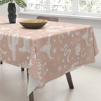 Cowboy Western Boho Earthy Pattern Tablecloth Gallery Image 3