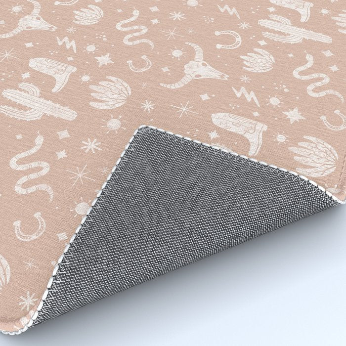 Cowboy Western Boho Earthy Pattern Rug Gallery Image 4