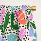Summery Bright Floral  Window Curtain Gallery Image 2