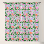 Summery Bright Floral  Window Curtain Gallery Image 5