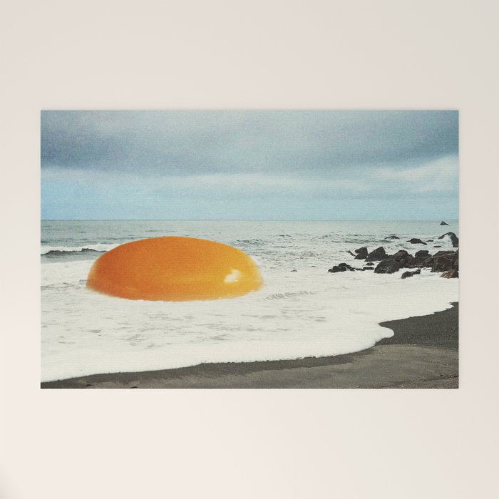 Beach Egg - Sunny side up breakfast Welcome Mat Gallery Image 1