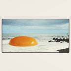 Beach Egg - Sunny side up breakfast Desk Mat Gallery Image 3