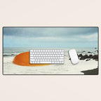 Beach Egg - Sunny side up breakfast Desk Mat Gallery Image 1