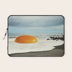Beach Egg - Sunny side up breakfast Laptop Sleeve Gallery Image 1