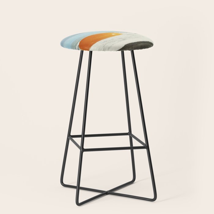 Beach Egg - Sunny side up breakfast Stool Gallery Image 1