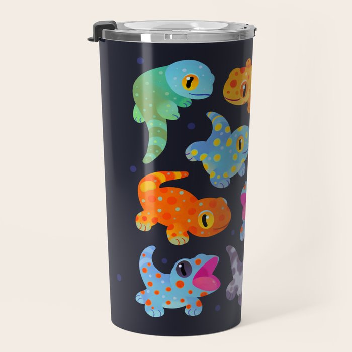 Tokay gecko - dark Travel Mug Gallery Image 3