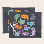 Tokay gecko - dark Placemat Gallery Image 1