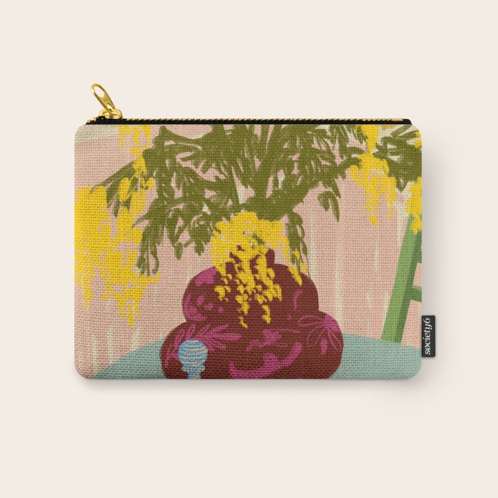 MIMOSAS STILL LIFE Carry All Pouch Gallery Image 1