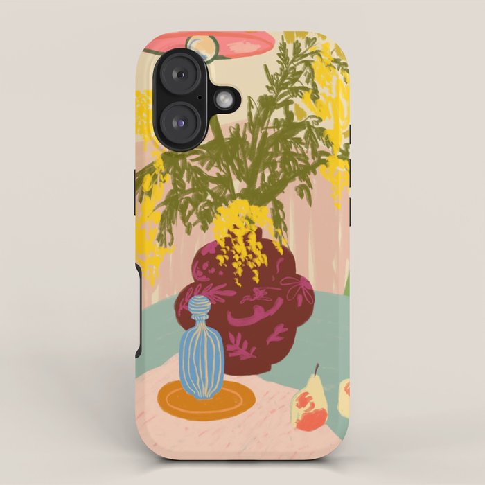 MIMOSAS STILL LIFE iPhone Case Gallery Image 1