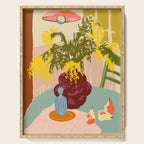 MIMOSAS STILL LIFE Serving Tray Gallery Image 1