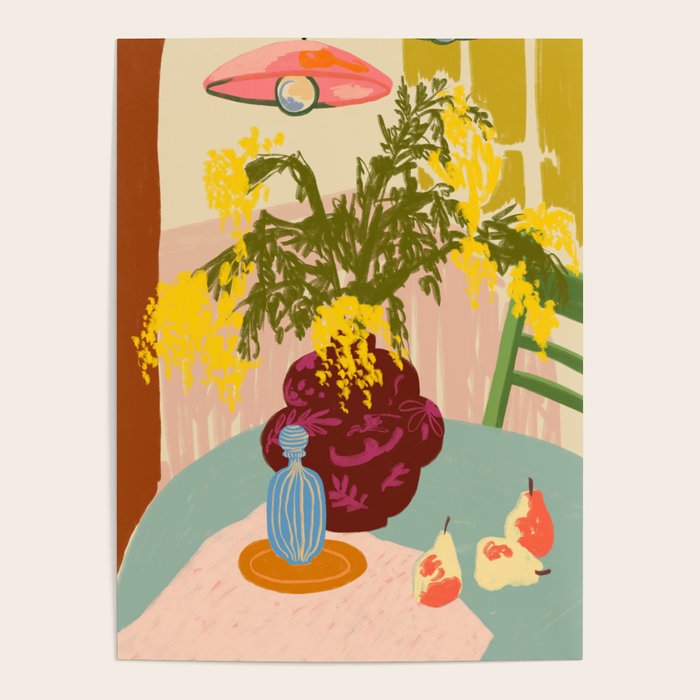 MIMOSAS STILL LIFE Poster Gallery Image 1