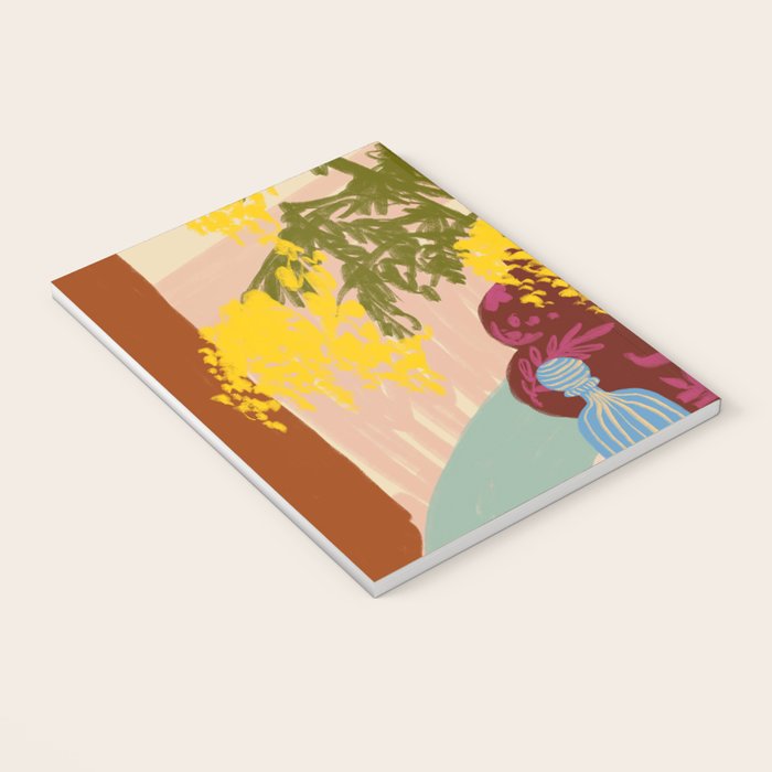 MIMOSAS STILL LIFE Notebook Gallery Image 3