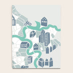 ma ville mon amour; City life collection soft grey  Notebook Gallery Image 4