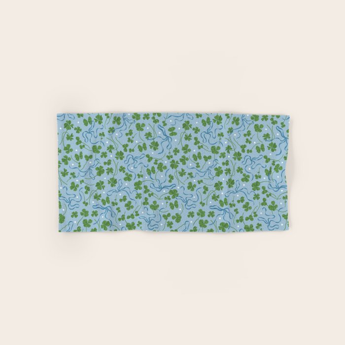 Clover Ribbon Bath Towel Gallery Image 1