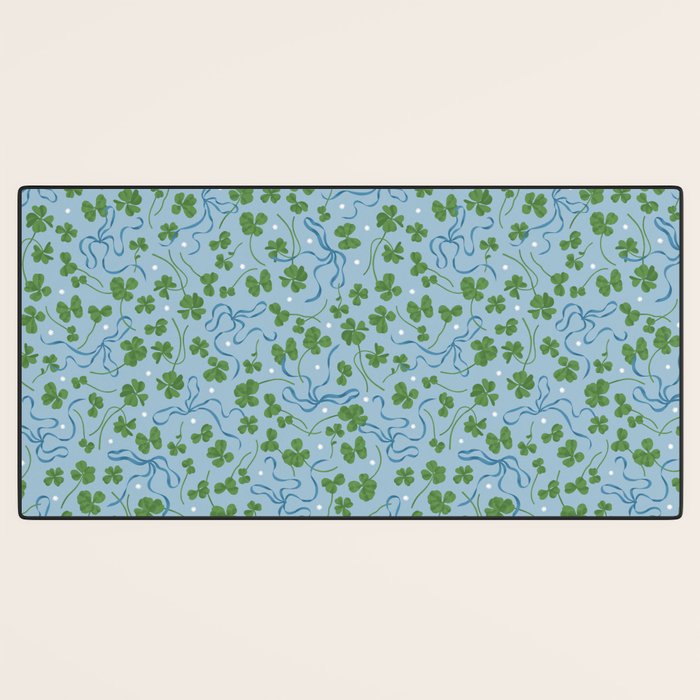 Clover Ribbon Desk Mat Gallery Image 3