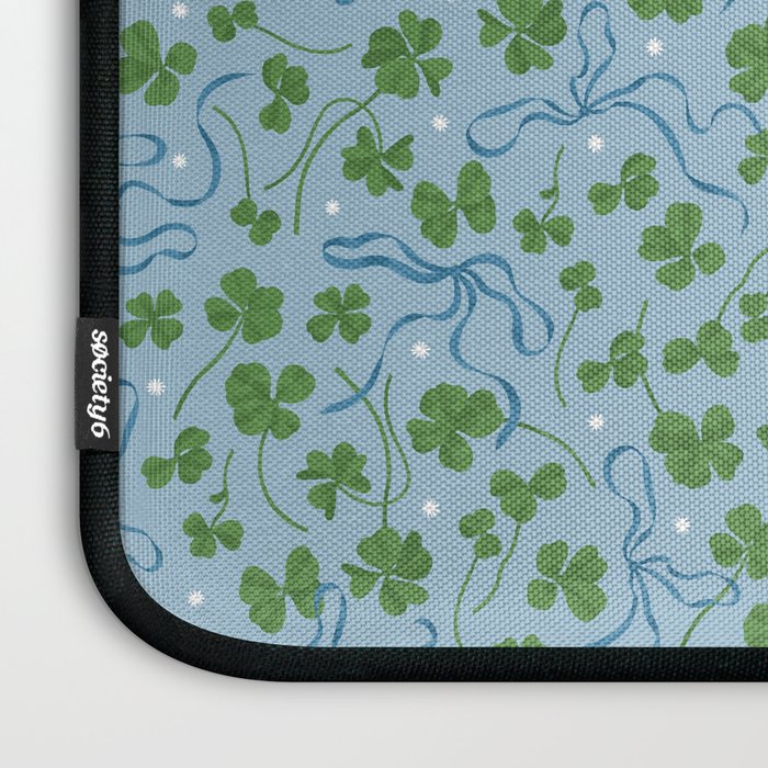 Clover Ribbon Laptop Sleeve Gallery Image 3