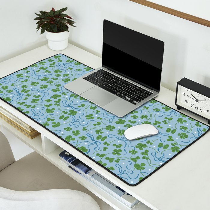 Clover Ribbon Desk Mat Gallery Image 2