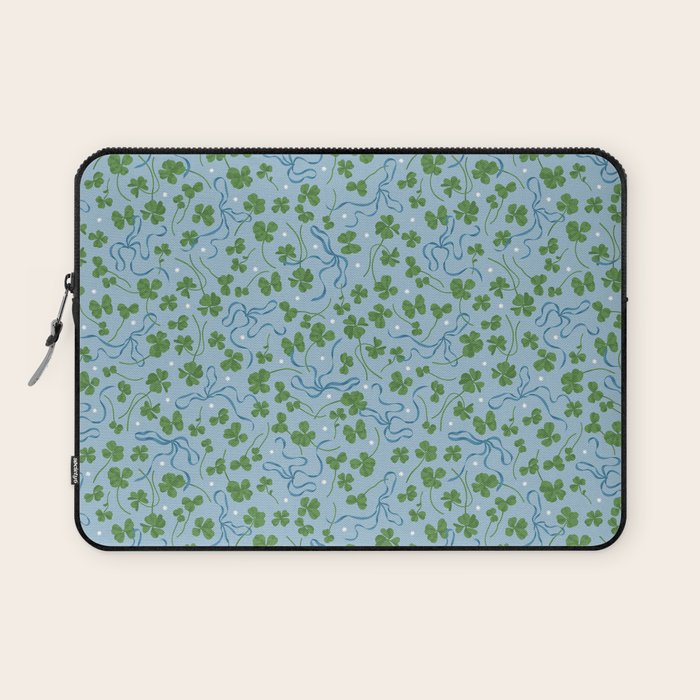 Clover Ribbon Laptop Sleeve Gallery Image 1