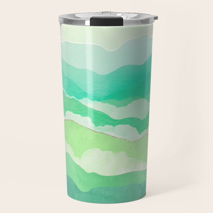 Emerald Spring Travel Mug Gallery Image 1