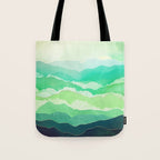 Emerald Spring Tote Bag Gallery Image 1