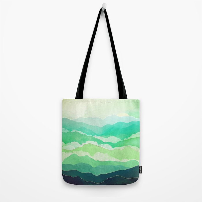 Emerald Spring Tote Bag Gallery Image 2