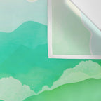Emerald Spring Wall Tapestry Gallery Image 3