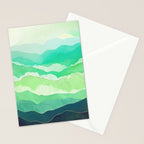 Emerald Spring Stationery Card Gallery Image 2
