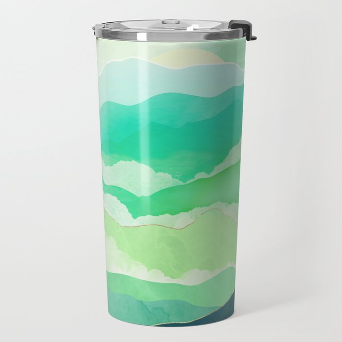 Emerald Spring Travel Mug Gallery Image 2