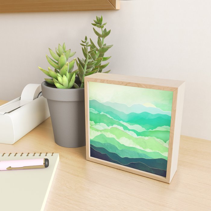 Emerald Spring Mini Art Print Gallery Image 2