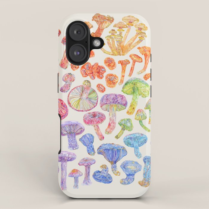 Wild Mushroom Rainbow - Neutral iPhone Case Gallery Image 1