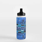 Gustav Klimt Stoclet Frieze, Blue Water Bottle Gallery Image 2