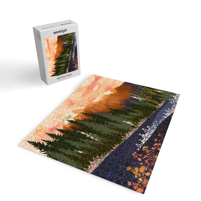 Mountain Dusk Jigsaw Puzzle Gallery Image 2