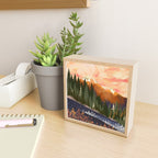 Mountain Dusk Mini Art Print Gallery Image 2