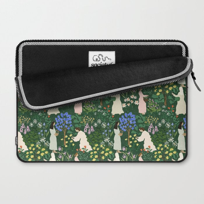 Ladies working in the garden Laptop Sleeve Gallery Image 2