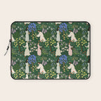 Ladies working in the garden Laptop Sleeve Gallery Image 1