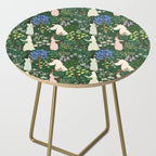Ladies working in the garden Side Table Gallery Image 2