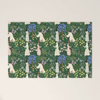Ladies working in the garden Welcome Mat Gallery Image 1