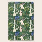 Ladies working in the garden Cutting Board Gallery Image 1