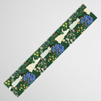 Ladies working in the garden Table Runner Gallery Image 3