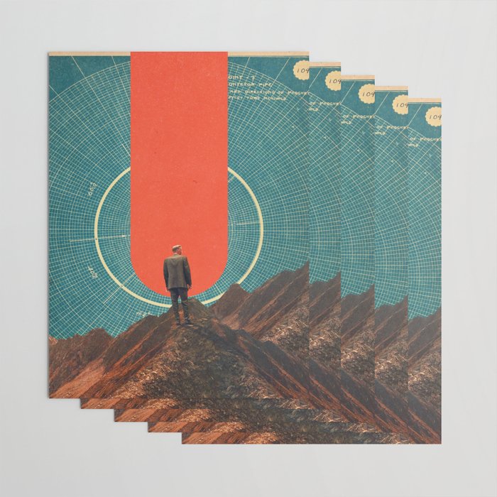 The only Compass is Observance Wrapping Paper Gallery Image 3
