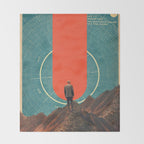The only Compass is Observance Throw Blanket Gallery Image 2