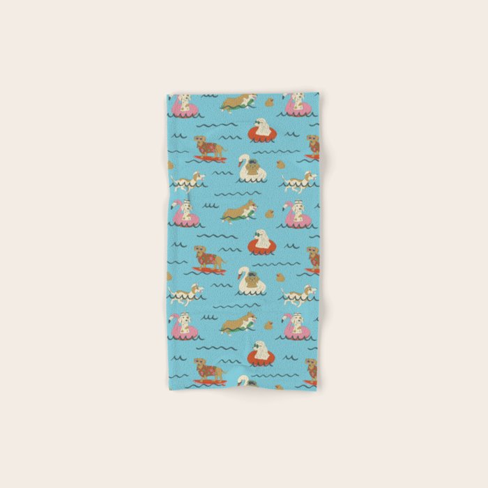 Dog Days of Summer Bath Towel Gallery Image 1