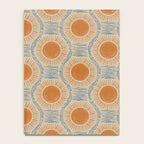 Boho Sun and Sea Vintage Ogee Notebook Gallery Image 4