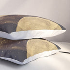 Gold Moon Phases Pillow Sham Gallery Image 3