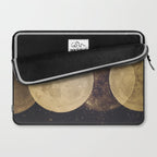 Gold Moon Phases Laptop Sleeve Gallery Image 2