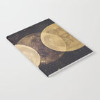 Gold Moon Phases Notebook Gallery Image 2