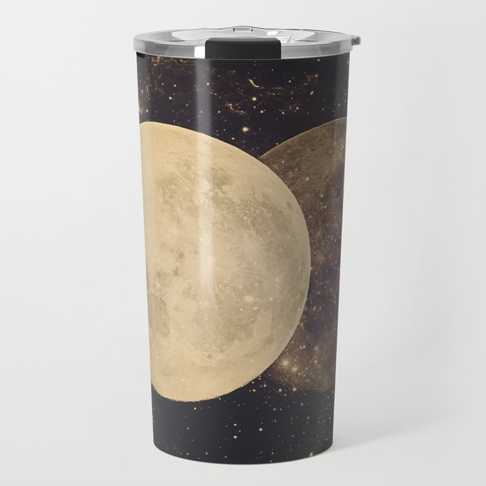 Gold Moon Phases Travel Mug Gallery Image 1