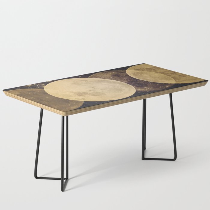 Gold Moon Phases Coffee Table Gallery Image 1
